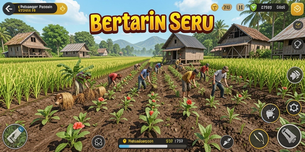 Screenshot 2757 menampilkan pengalaman bertani yang mengasyikkan.