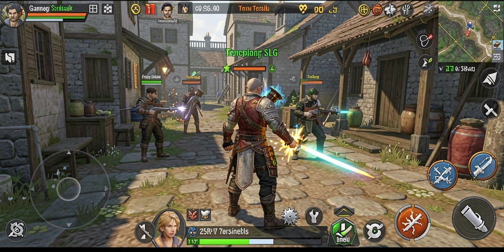 Tampilan gameplay SLG yang menarik dan strategis.