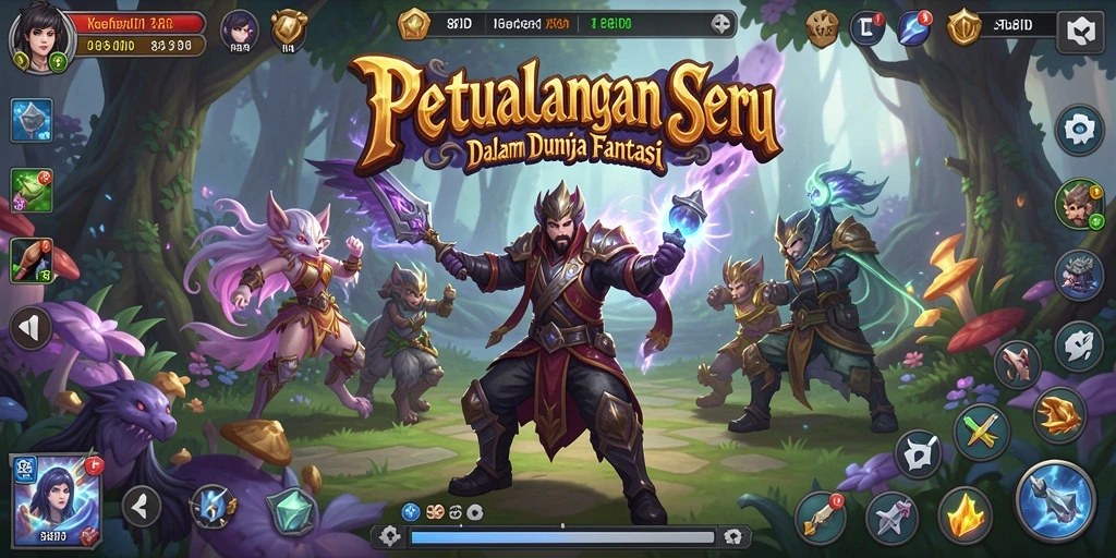 Screenshot gameplay 88ID yang menunjukkan misi petualangan luar biasa.