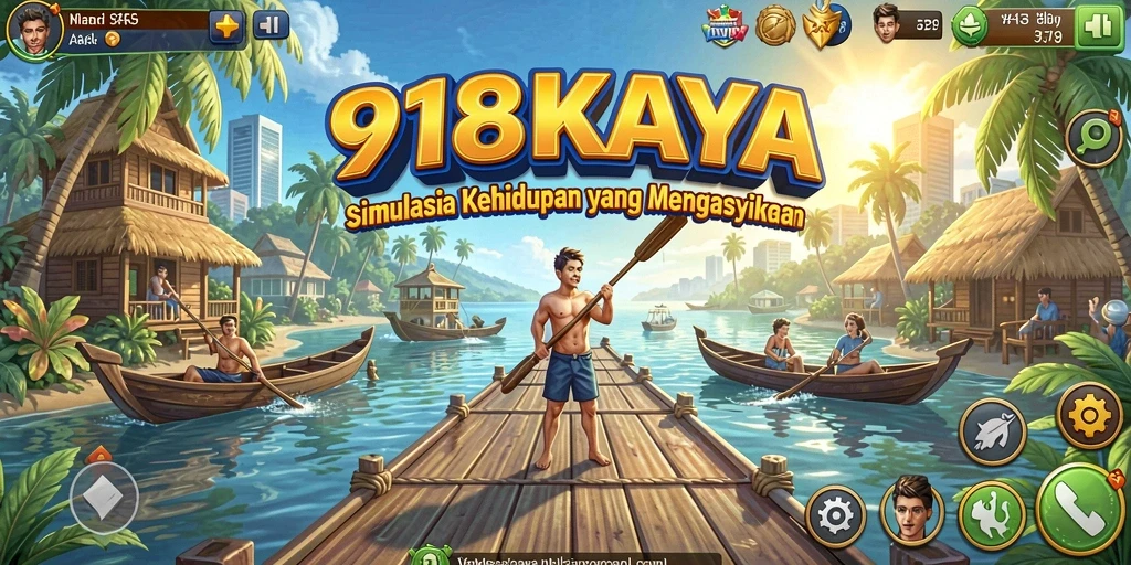 Tangkapan layar gameplay <strong>918KAYA</strong> yang menampilkan aktivitas simulasi yang seru.