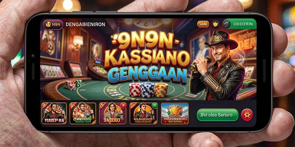 Gambaran gameplay seru di 9N9N dengan berbagai permainan kasino.