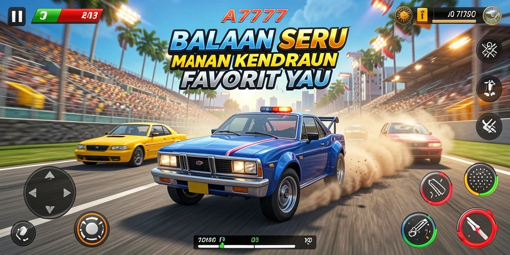 Tampilan menakjubkan dari pengalaman balapan A7777.