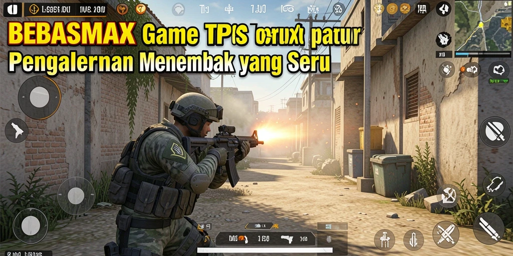 Gameplay intens BEBASMAX dengan grafis menakjubkan.