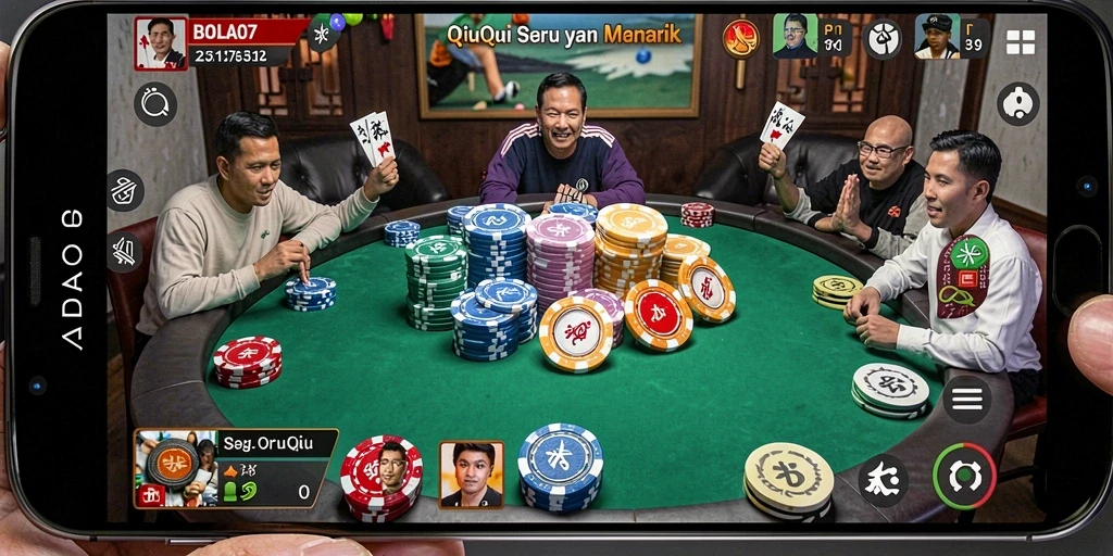 Screenshot gameplay seru dalam BOLA07 yang menggambarkan momen menegangkan.