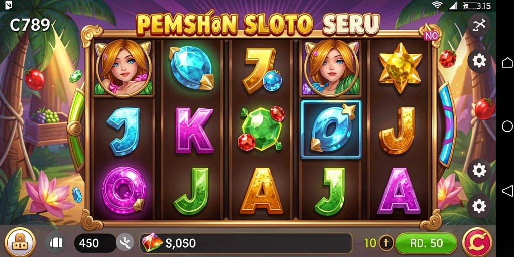 Screenshot gameplay C789 yang menampilkan momen mendebarkan saat bermain Slot.