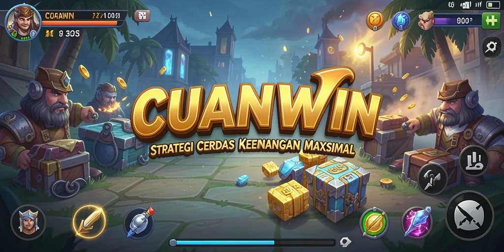 Tampilan gameplay CUANWIN yang menantang dan menarik.