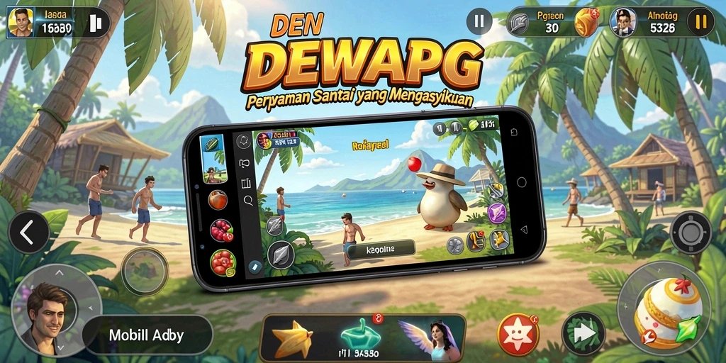 Tampilan menarik dari gameplay DEWAPG yang seru.