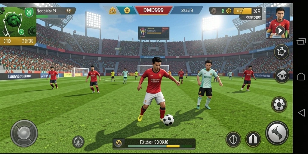 Tampilan permainan DMD999 yang realistis dan menegangkan.
