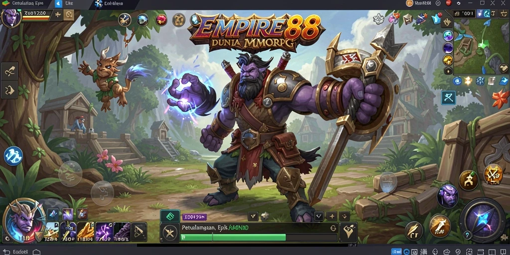Tampilan gameplay seru dan grafis spektakuler dari EMPIRE88.