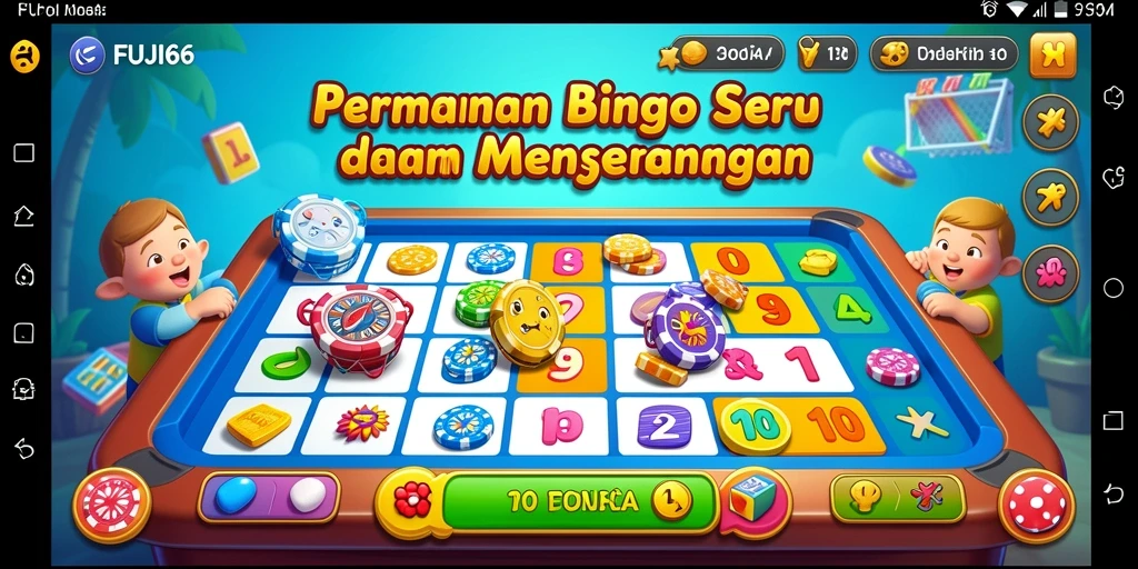 Tampilan menarik saat bermain Bingo di FUJI66.