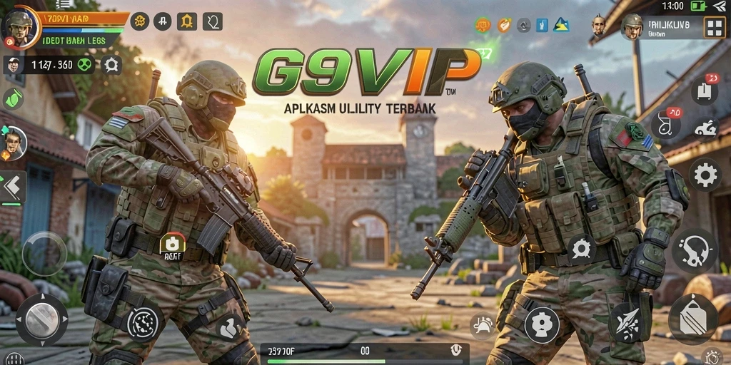 Tampilan antarmuka utama G9VIP yang intuitif dan praktis.