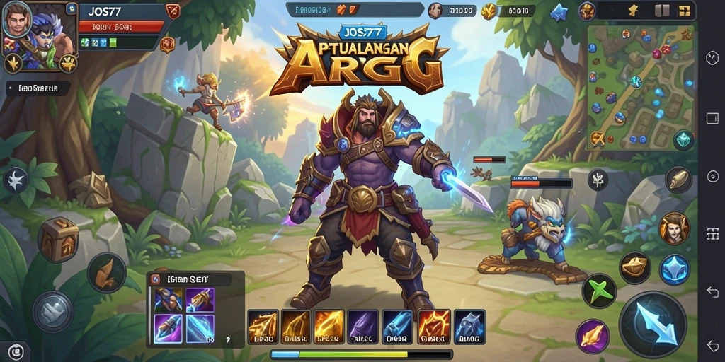 Tampilan menarik gameplay ARPG JOS77 yang penuh aksi.