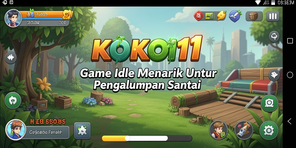 Tampilan gameplay KOKO11 yang menarik dan interaktif.