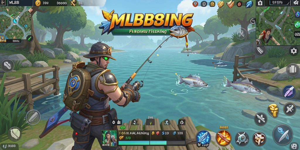 Tangkapan ikan memukau dalam gameplay MLBB8 yang menantang.