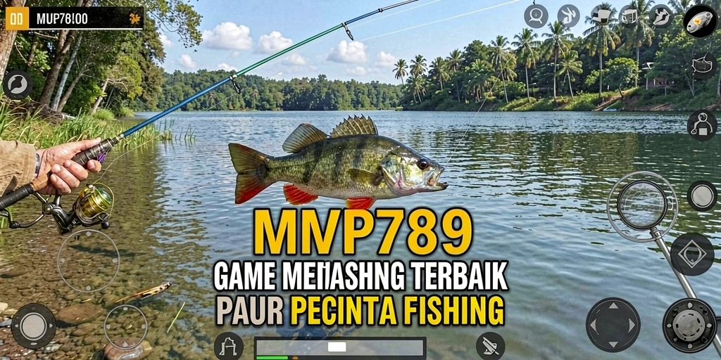 Tangkapan ikan spektakuler dalam gameplay MVP789 yang seru.