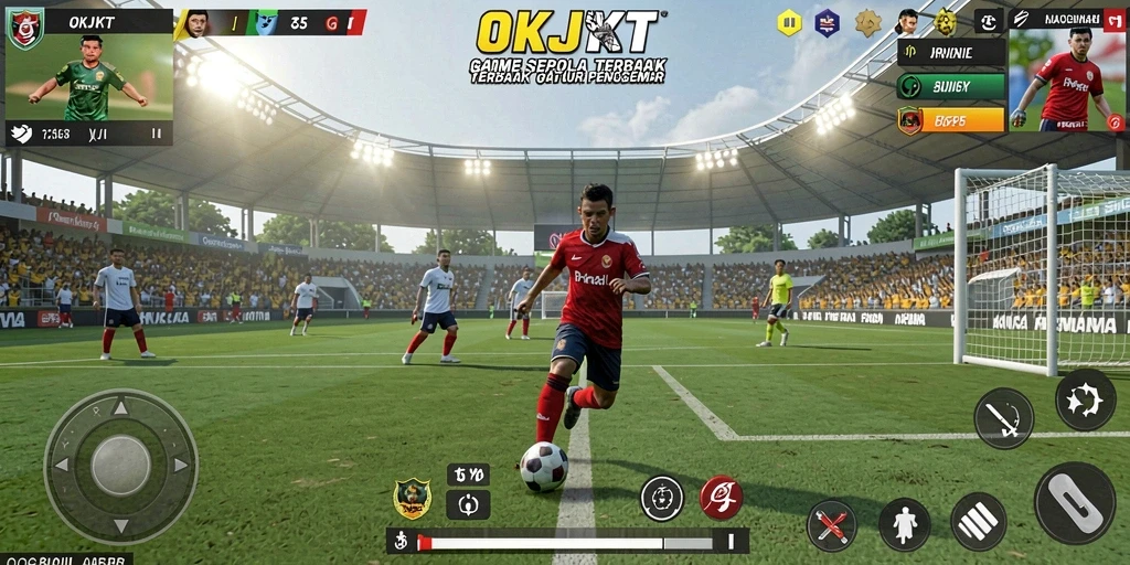 Tampilan gameplay OKJKT yang menarik dan dinamis.