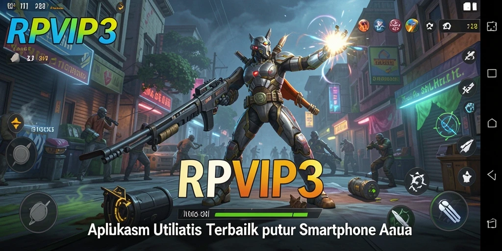Tampilan antarmuka RPVIP3 yang modern dan intuitif untuk pengguna.
