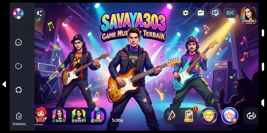 Tampilan colorful dari gameplay SAVAYA303 yang mengasyikkan.