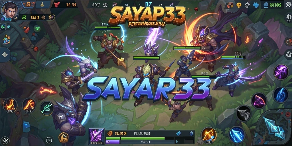 Tampilan gameplay seru dan mendebarkan di SAYAP33.