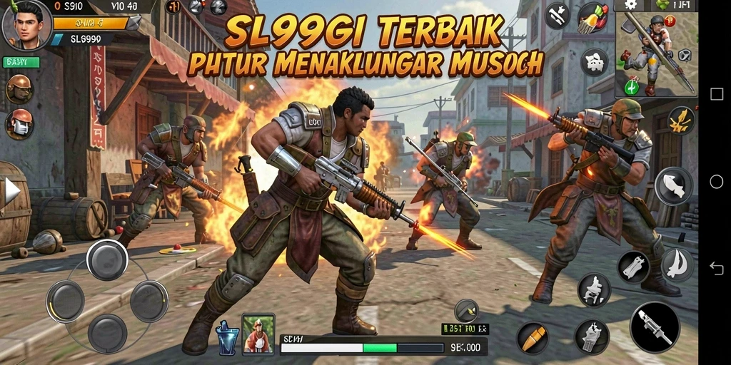 Tampilan dalam game SL999 menampilkan aksi strategi yang mendebarkan.